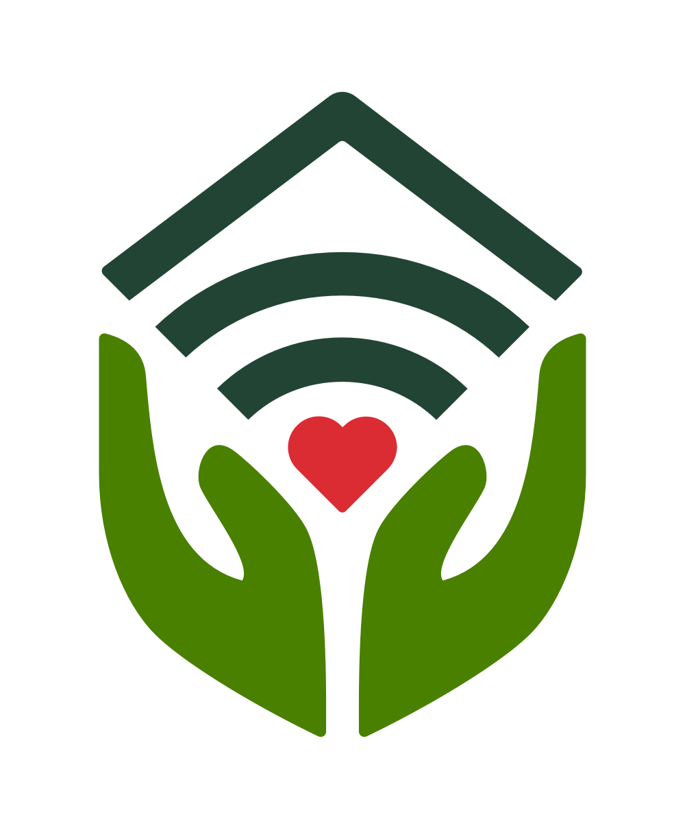Logo der Initiative Leben-Pflege-Digital, Kompetenzzentrum Pflege 4.0