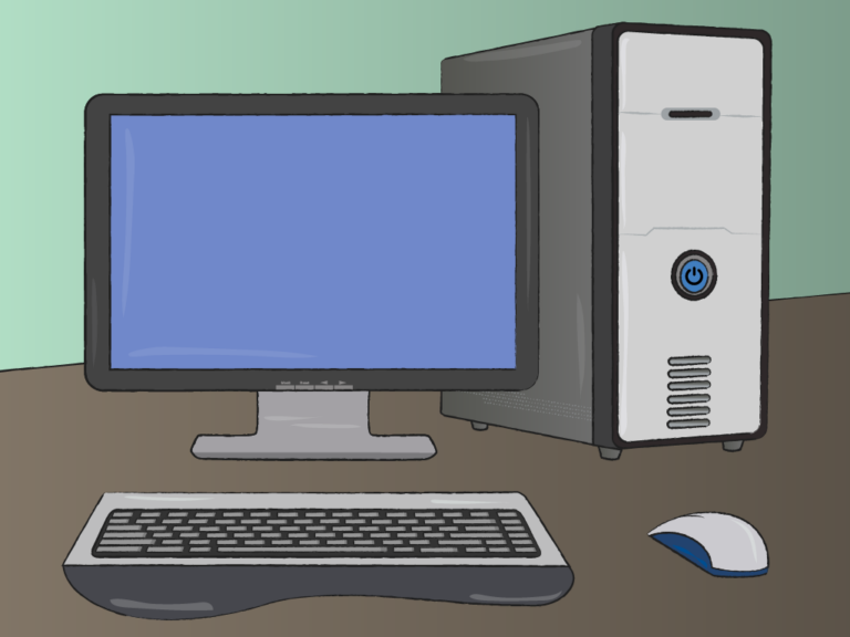 Illustration Desktop-PC
