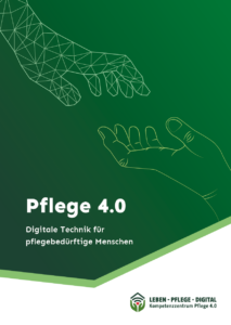 Flyer Digitale Technik für Pflegebedürftige Menschen