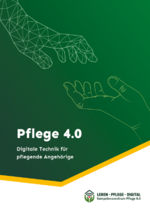 Flyer Digitale Technik für pflegende Angehörige