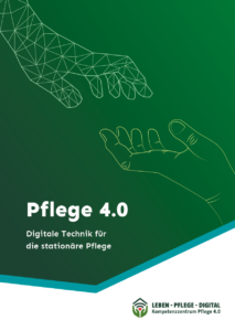 Flyer Digitale Technik für die stationäre Pflege