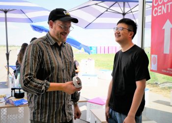23 August 2023 im Kiezlabor von CityLab Berlin auf dem Tempelhofer Feld